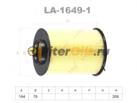 Фильтр воздушный LYNX LA16491 (C16134/2,LX1780/3,AK372/1, SB2188)