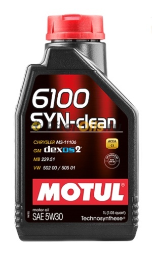 MOTUL 6100 SYN-CLEAN 5W30 (1л) 112460/112133