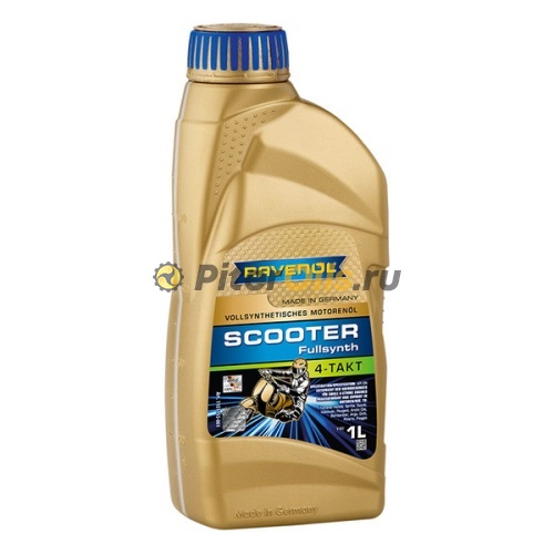 RAVENOL моторное масло для 4-Такт скутеров Scooter 4-Takt Fullsynth. (1л) 4014835839939