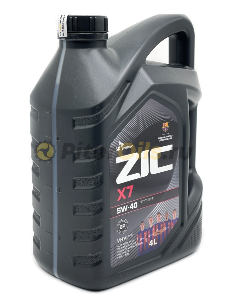 セレン Купить Синтетические - ZIC X7 5w40 (4л) 162662 | PiterOils