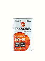 TAKAYAMA Adaptec 5W40 SN/CF (1л) 605044 (металл)