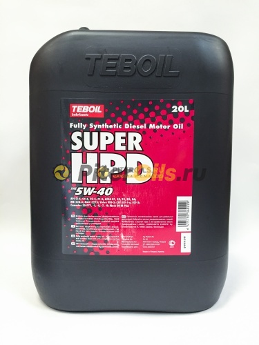 Teboil Super HPD CI-4/SL  5w40 (20л) 3465168