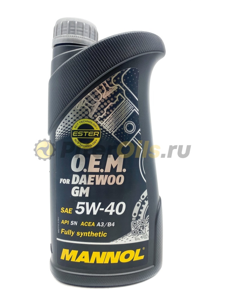 Mannol O.E.M for Daewoo GM 5W-40 (1л) синт. 4055/7711