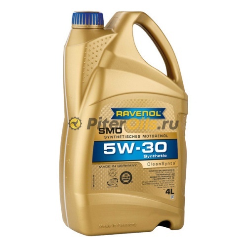 RAVENOL моторное масло SMO SAE 5W-30 (4л) 4014835860148
