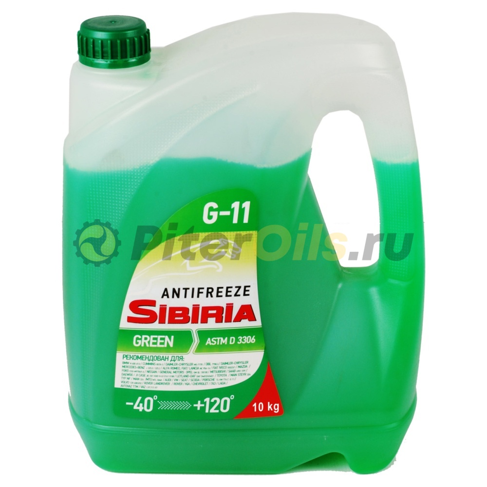 Sibiria Антифриз ОЖ-40 G-11 зеленый 5кг