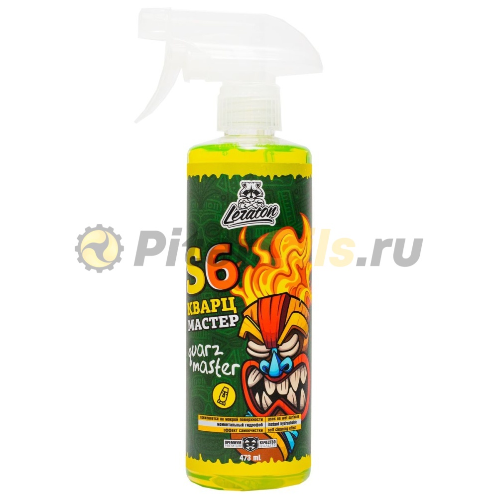 LERATON S6 Mint Limited Edition Кварцевый состав для быстрого блеска и гидрофоба (473мл) PS-013.423