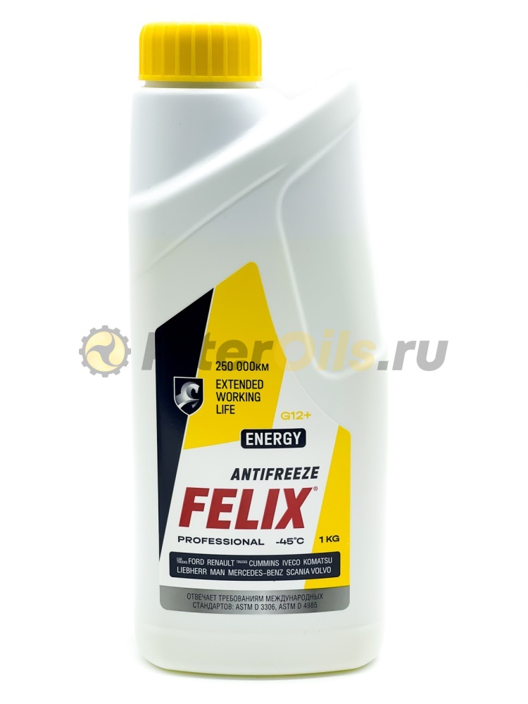 Антифриз Felix Energy желтый (1кг) 430206026 