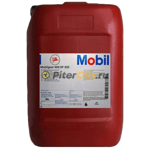 Mobil Mobilgear 600 XP 320 (20л) 149650  Масло редукторное