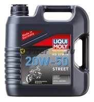 LIQUI MOLY Motorbike 4T HD Synth Street 20W-50 (4л) 3817  