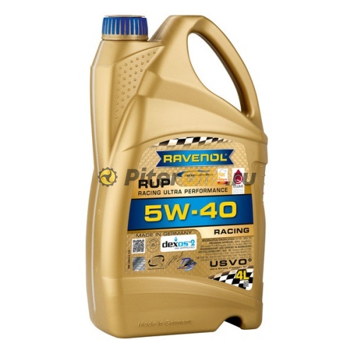 RAVENOL моторное масло RUP Racing Ultra Performance SAE 5W-40 (4л) 4014835853317