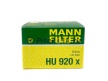 Фильтр масляный MANN HU920x FORD Transit 2000 2.0Di /2.4Di-TDCi
