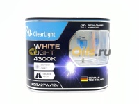 ClearLight Лампа 12V H27 27W PG13 4300K WhiteLight 2 шт. DUOBOX MLH27WL