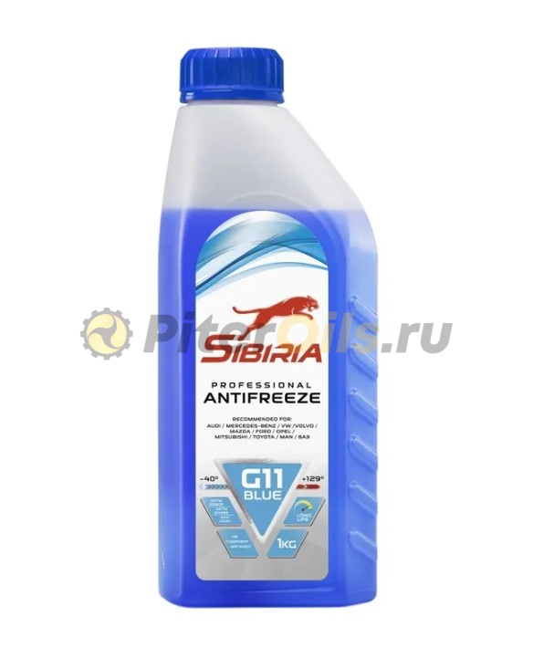 Sibiria Антифриз ОЖ-40 G-11 синий 1кг