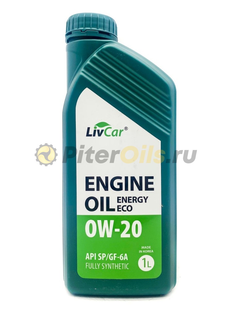 LIVCAR ENGINE OIL ENERGY ECO 0W20 API SP/GF-6A (1л) LC1550020001