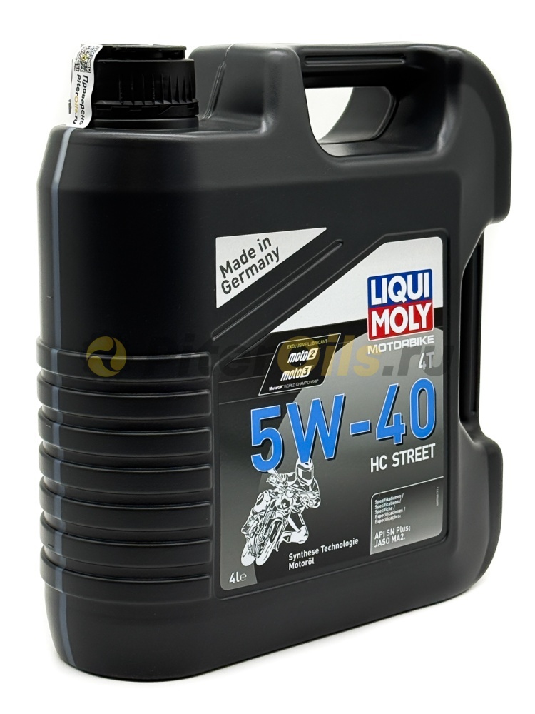 LIQUI MOLY Motorbike 4T HС Street 5W-40 (4л) 20751