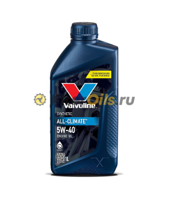 Valvoline ALL CLIMATE 5W40 1л 872282