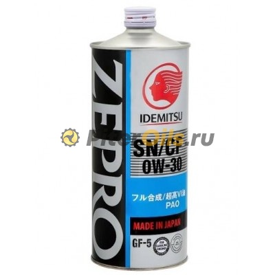IDEMITSU Zepro Touring PRO F-S SN/CF 0W-30 (1л) 3615-001/4252-001