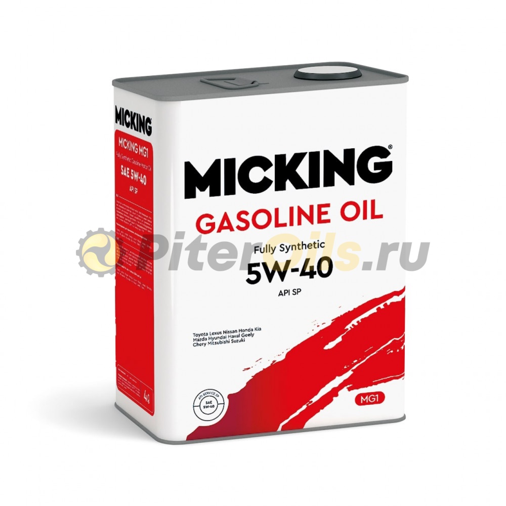 Micking Gasoline Oil MG1 API SP 5w40 (4л) M2134