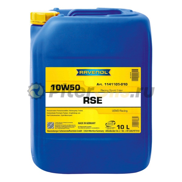 RAVENOL моторное масло RSE SAE 10W-50 (10л) 4014835726840