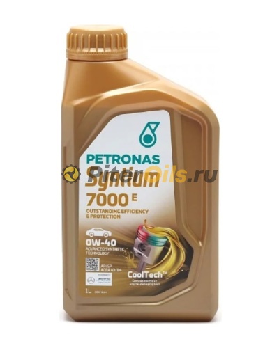 Petronas Syntium Supreme (7000) E 0W40 (1л) 70722E18EU/71227E18EU