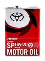 Toyota Motor Oil GF-6A SP 0w20 (4л) 0888013205