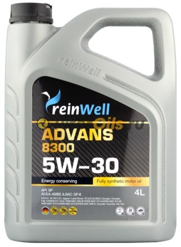 ReinWell ADVANS 5W-30 (4л) 8300/11832