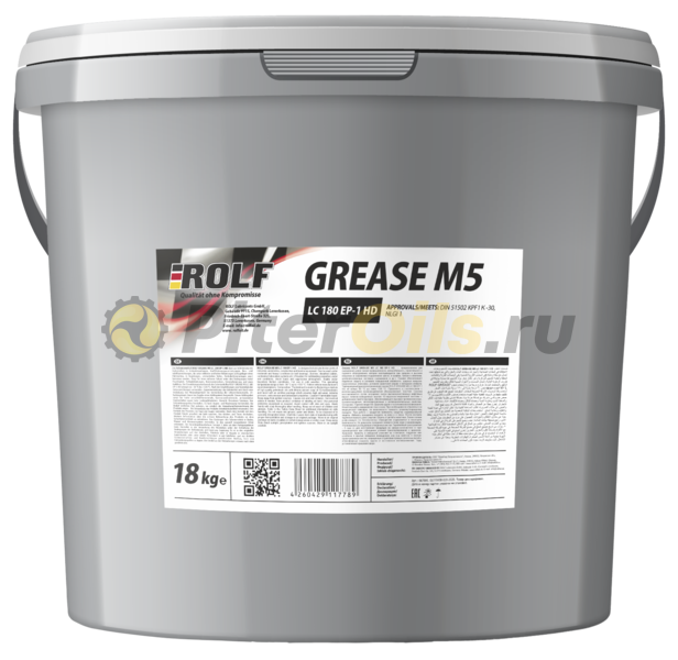 ROLF Grease M5 LC 180 EP-1 HD 18кг 667095