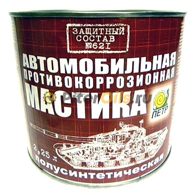 Мастика антикор. полусинтетическая №621 Петр (2,25л)