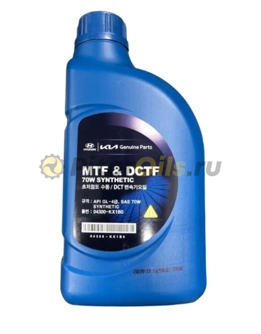 Hyundai MTF&DCTF 70W (1л) 04300KX1B0