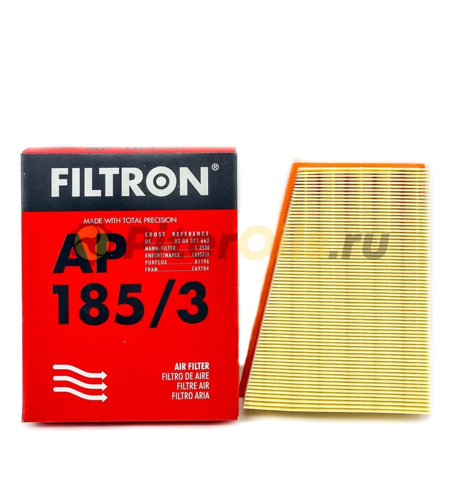 Фильтр воздушный FILTRON AP185/3 (C2538)