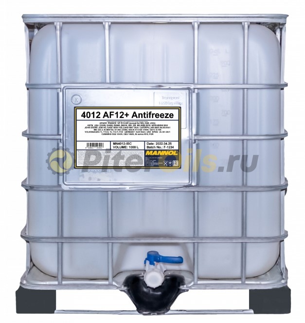 Mannol Antifeeze AF12+ Red -40 Longlife (1000л)
