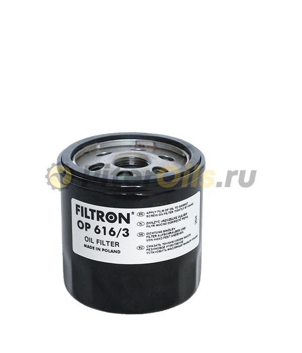 Фильтр масляный FILTRON OP616/3 (W712/95)