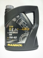 Mannol O.E.M for Daewoo GM 5w40 4л синт.