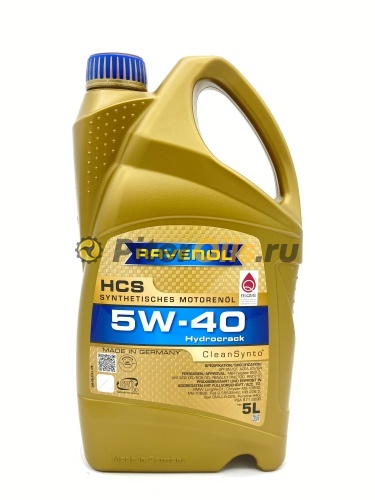 Ravenol 5w40 HCS (5л) 4014835723955