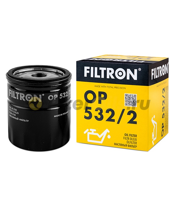 Фильтр масляный FILTRON OP532/2 (W712/73, W712/80)