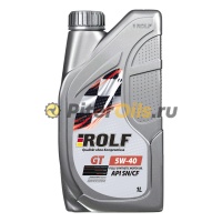 Rolf GT 5w40 SN/CF (1л) 322437 пластик