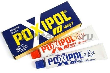 POXIPOL Эпоксидный клей серый 70мл ST01972