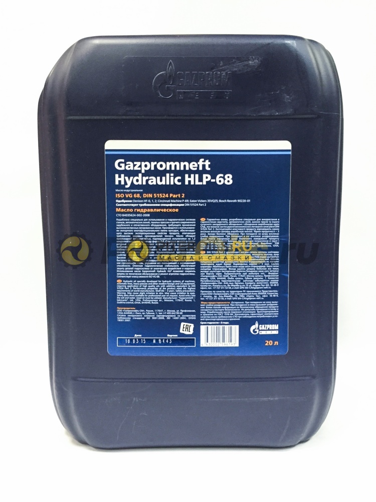 Gazpromneft Hydraulic HLP-68 20л 2389907441/253420727