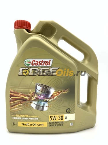 Castrol EDGE 5W30 LL (5л) 15669E/15E78A/15FF30