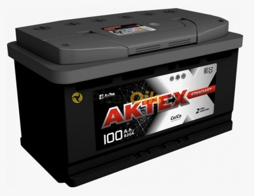 Аккумулятор АкТех 100 А/ч обратная R+ 352x175x190 EN820 А ATST1003R