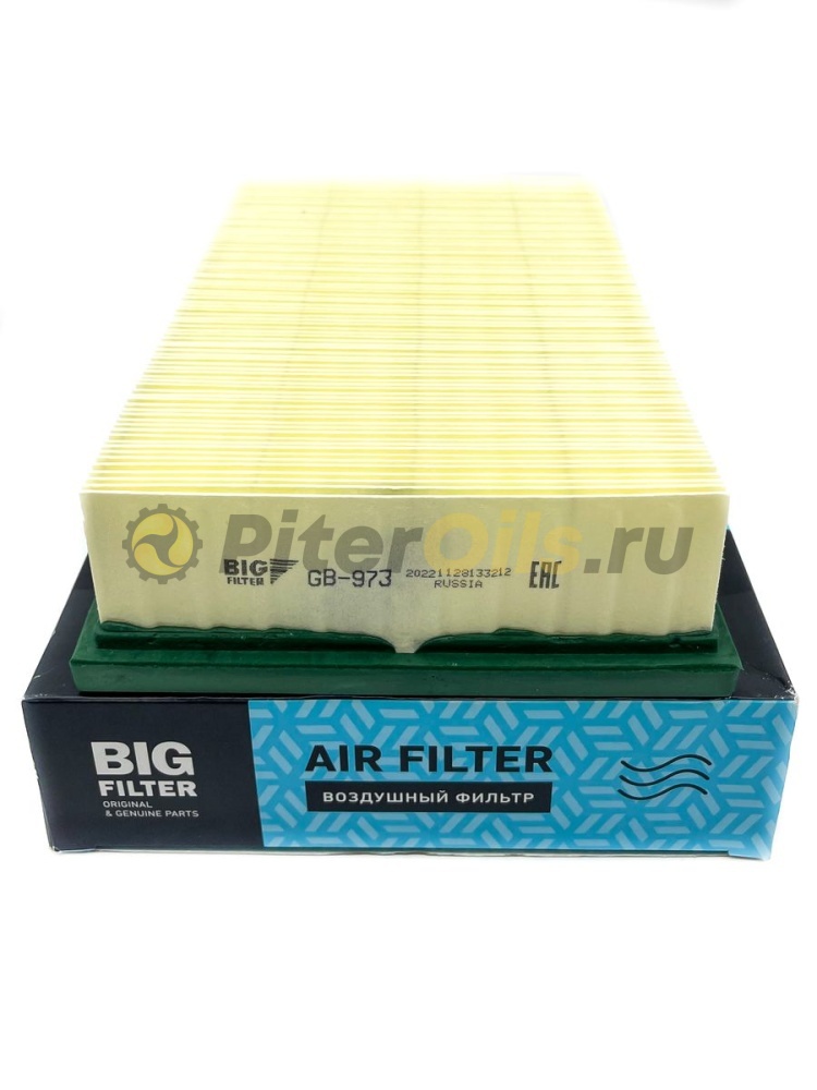 Фильтр воздушный BIG FILTER GB973 (C28100, C28145) FORD Transit 2007/ 2014 2.2TDCi задний/ полный пр