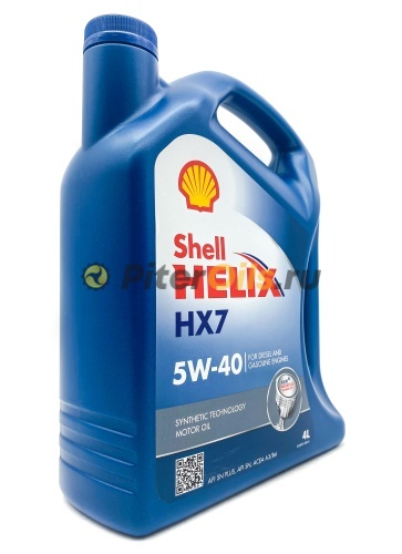 Shell Helix HX7 5w40 (4л) 550051497/600072466/550053770