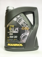 Mannol O.E.M for Korean cars 5w30 SN 4л синт. 4034/7713