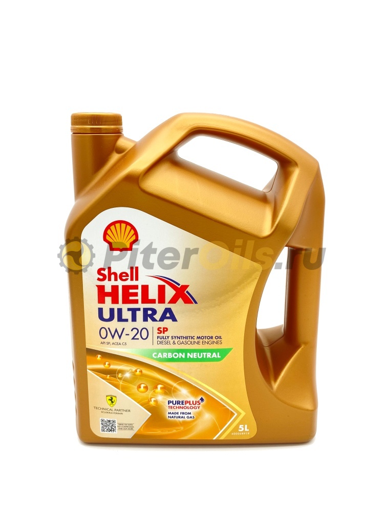 Shell Helix Ultra SP 0w20 (5л) 550063071