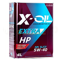 X-OIL Extra HP 5w40 SL/CF, 4л