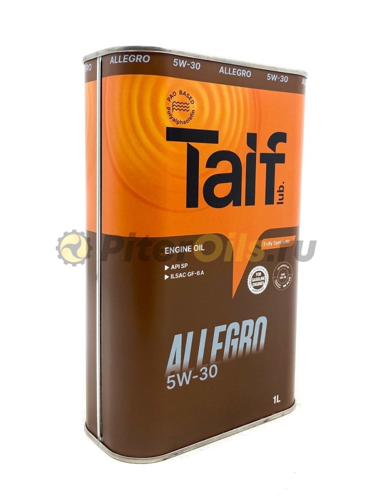 TAIF ALLEGRO 5W-30 (1л) 211009/211234