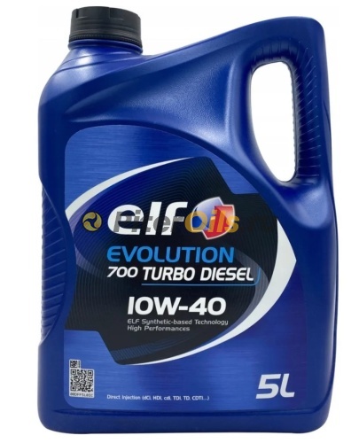 Elf Evolution 700 Turbo diesel 10W40 (5л) 214121