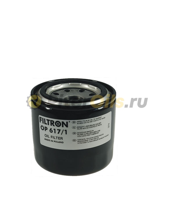 Фильтр масляный FILTRON OP617/1 (W8017, SM 125)