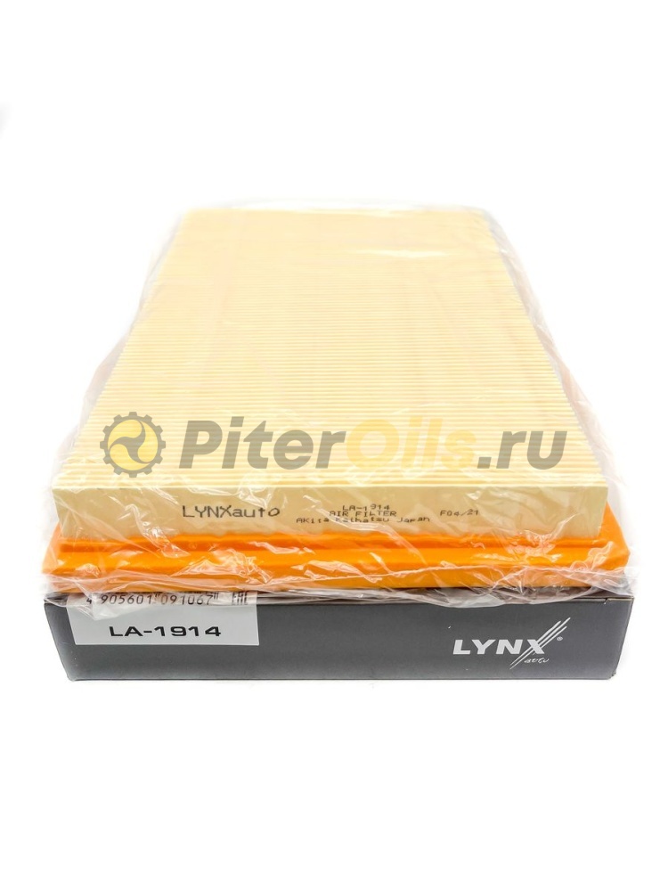 LYNXauto Фильтр воздушный LA1914 (TOYOTA 1780138010, A33960)