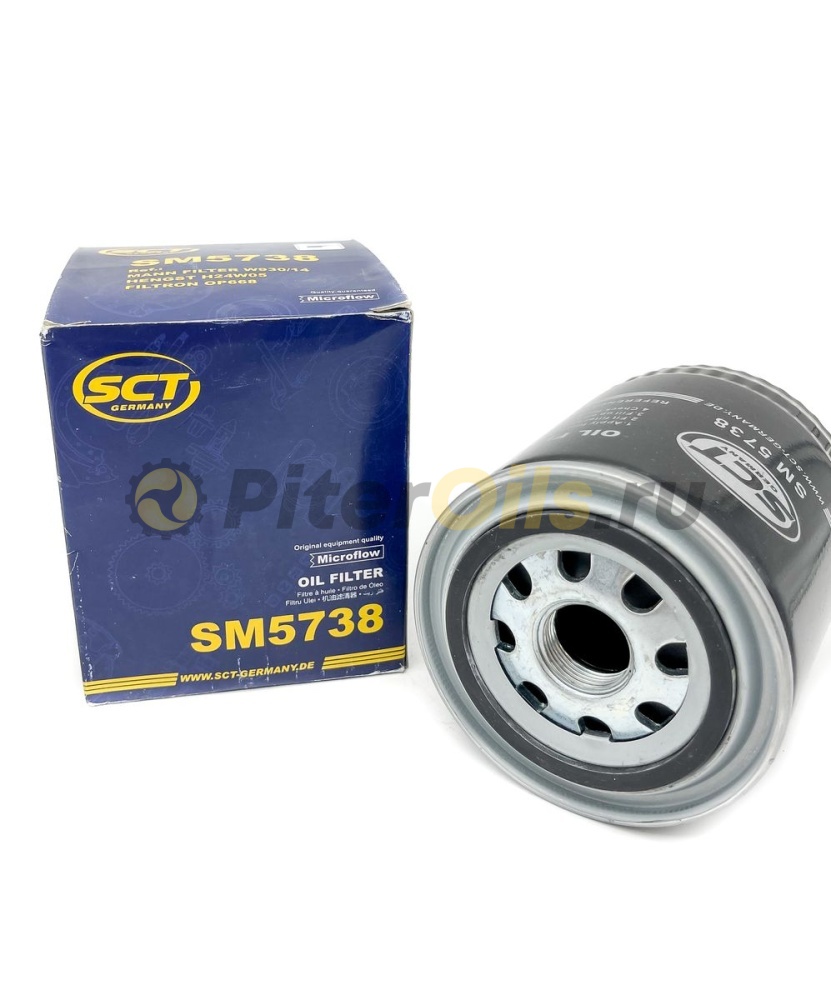 Фильтр масляный SCT SM5738 (W930/14, W9023, W9023/1)